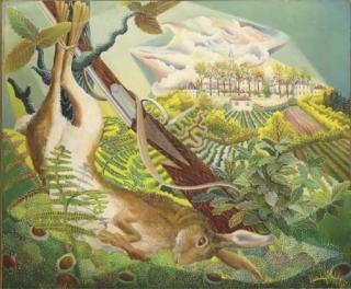 Elie Lascaux - Nature Morte Au Lièvre