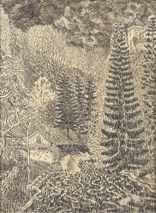 Elie Lascaux - Vue de Village