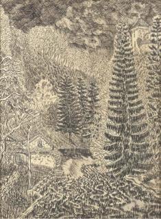 Elie Lascaux - Vue de Village