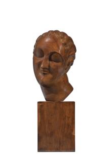 Elie Nadelman - Head of a Woman