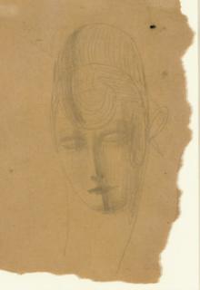 Elie Nadelman - Head of a woman