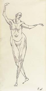 Elie Nadelman - Nude Figure
