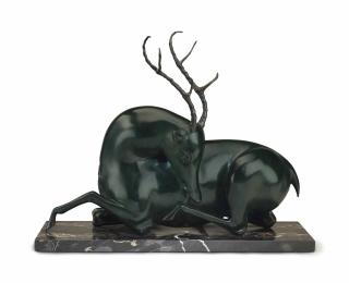 Elie Nadelman - Resting Stag