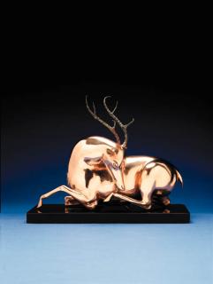 Elie Nadelman - Resting Stag