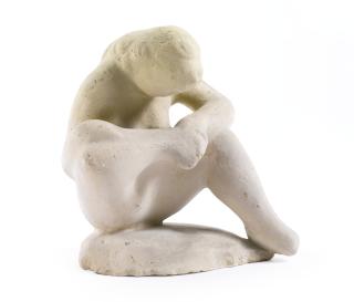 Elie Nadelman - Seated Woman As Spinario