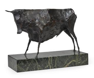 Elie Nadelman - Standing Bull