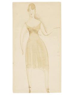 Elie Nadelman - Woman in a dress