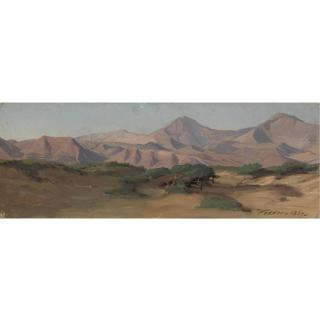 Elihu Vedder - Between Perugia & Gubbia