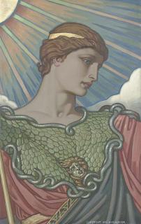 Elihu Vedder - Head of Minerva