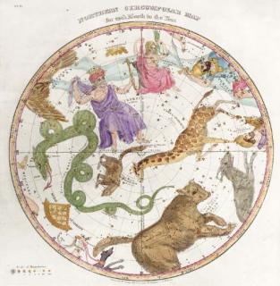 Elijah H. Burritt - Atlas Designed To Illustrate The Geography of The Heavens: Six Plates