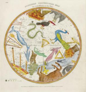 Elijah Hinsdale Burritt - Atlas Of The Heavens: Six Plates