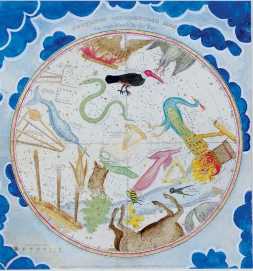 Elijah Hinsdale Burritt - Atlas of the Heavens: Six Plates