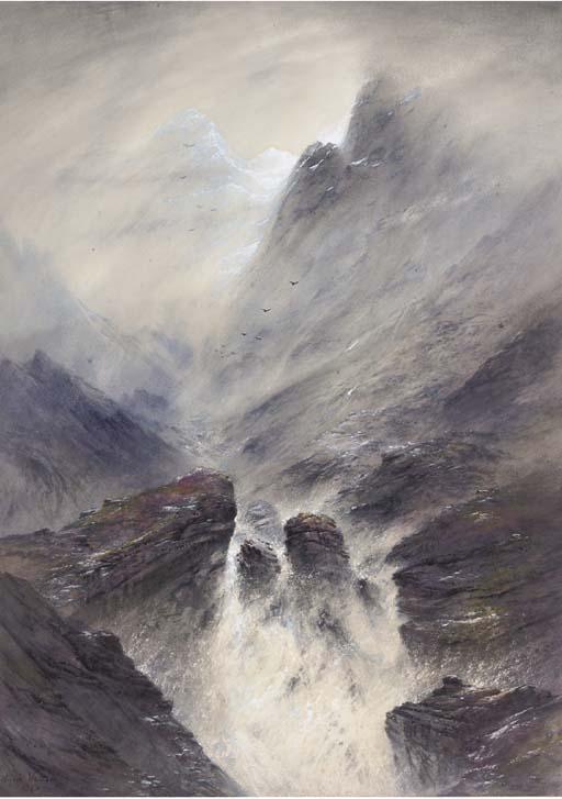 Elijah Walton - A Raging Torrent, Snowdonia