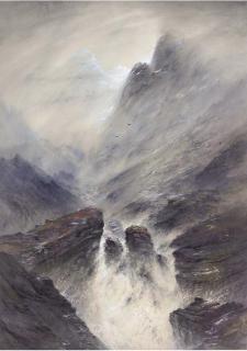 Elijah Walton - A Raging Torrent, Snowdonia
