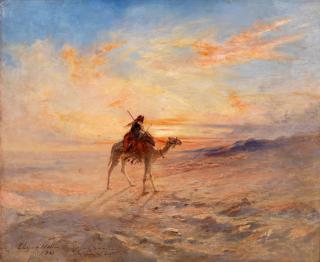 Elijah Walton - \'Returning to Sinai - A Sketch in the Desert\'
