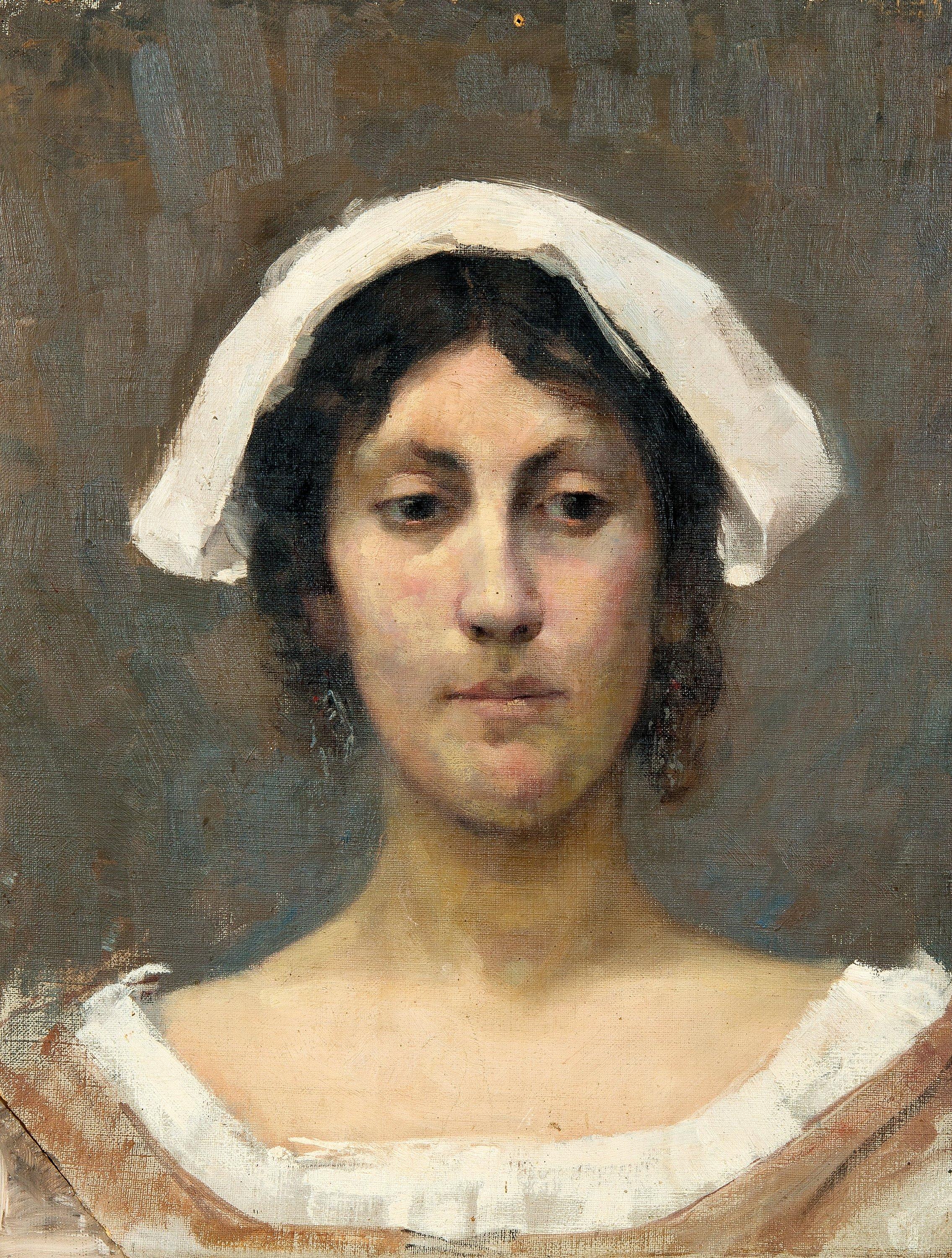 Elin Danielson-Gambogi - Girl In White Bonnet.