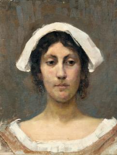 Elin Danielson-Gambogi - Girl In White Bonnet.