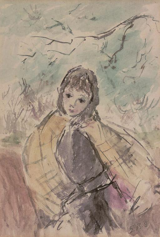 Elinor Bellingham-Smith - Girl in a cape