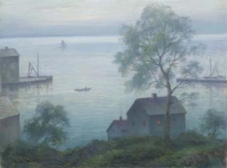 Eliot Candee Clark - Twilight, Noank