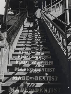 Eliot Elisofon - 3rd Avenue El Stairs, 1937