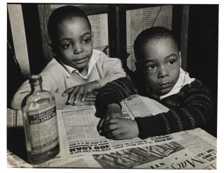 Eliot Elisofon - Two school children, 1930s