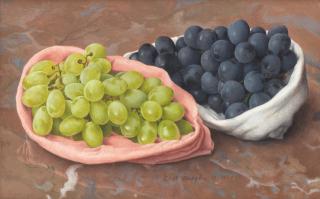 Eliot Hodgkin - Black and White Grapes