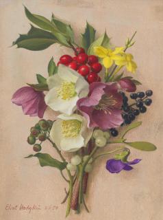 Eliot Hodgkin - Christmas Card No.2