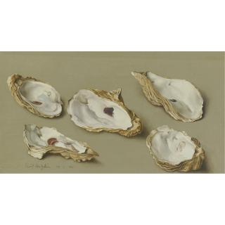Eliot Hodgkin - Five Oyster Shells