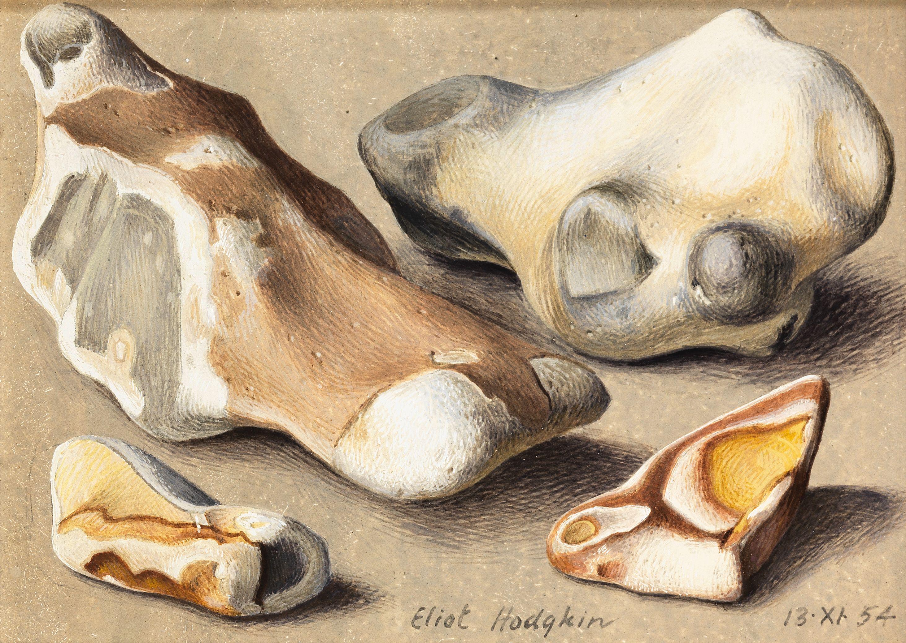 Eliot Hodgkin - Four Flints