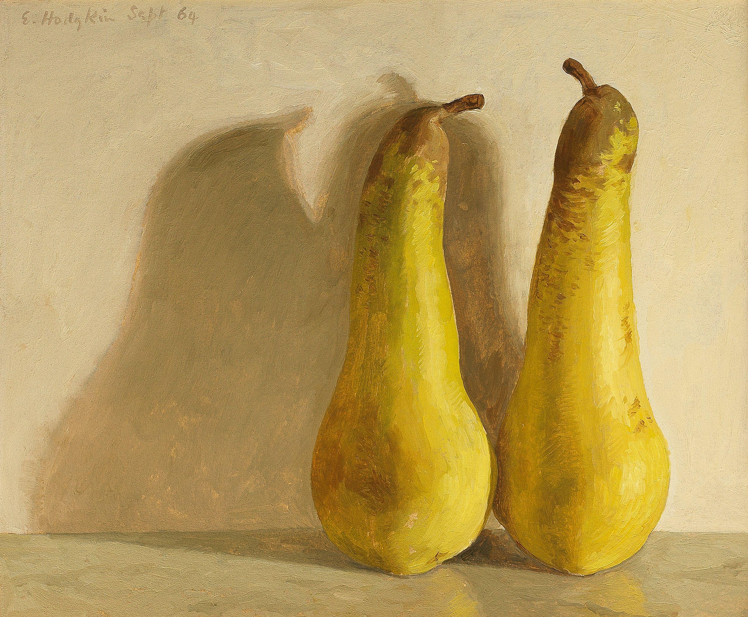 Eliot Hodgkin - Two Standing Pears