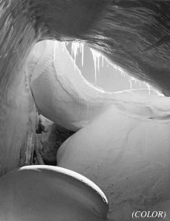 Eliot Porter - Ice Cave, Ross Island, Antarctica