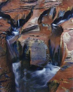 Eliot Porter - Rock Eroded Stream Bed, Coyote Gulch, Utah, 1971
