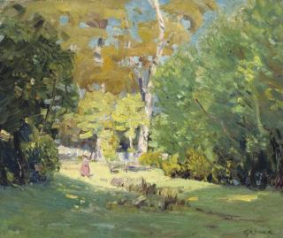 Elioth Gruner - A Summer\'S Day