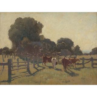Elioth Gruner - Australian Frosty Morning