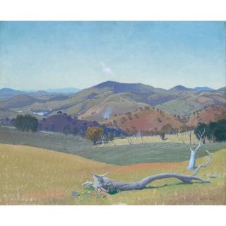 Elioth Gruner - Australian Landscape Near Yass