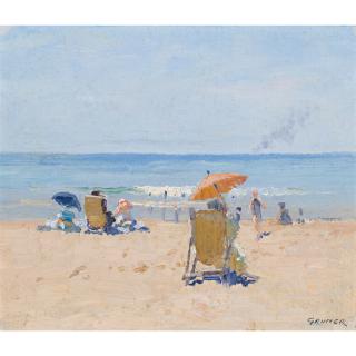 Elioth Gruner - Australian Tamarama Beach