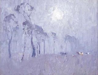 Elioth Gruner - Misty Landscape