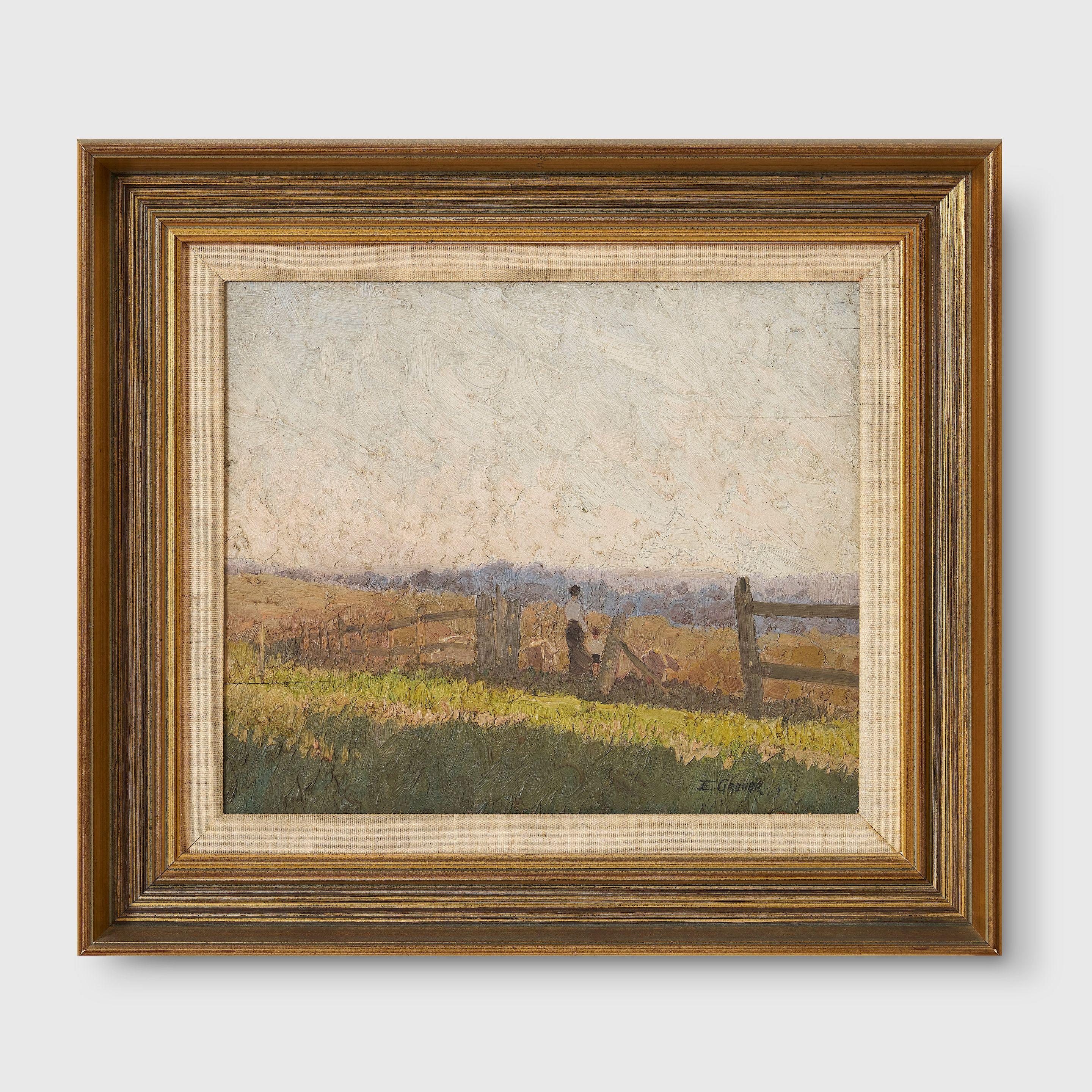 Elioth Gruner - Pastoral Scene