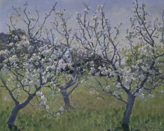 Elioth Gruner - Spring In The Orchard