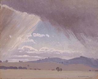 Elioth Gruner - Storm Clouds