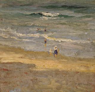 Elioth Gruner - The Incoming Tide
