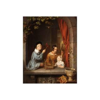 Elisabeth Alida Haanen - Playing With The Pet Bird