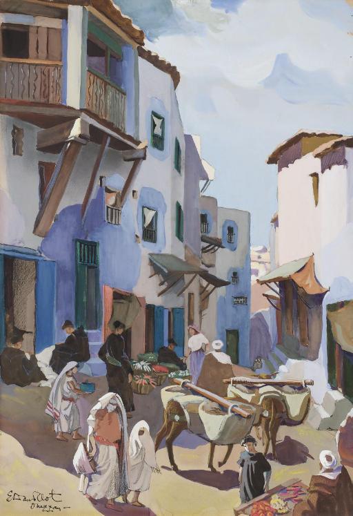 Elisabeth Dandelot - Une Rue Dans La Kasbah