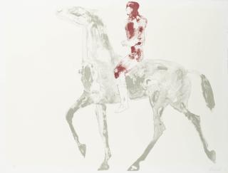Elisabeth Frink - Horse and Rider IV (Wiseman 46)