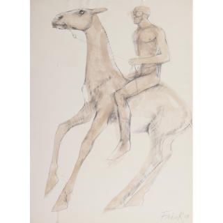 Elisabeth Frink - Horse And Rider