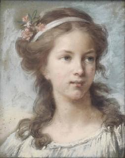 Elisabeth-Louise Vigee-Le Brun - Portrait De Jeune Fille