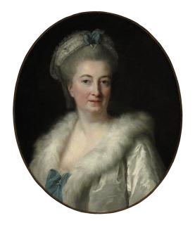 Elisabeth-Louise Vigée Le Brun - Portrait of the artist\'s mother, Madame Le Sèvre