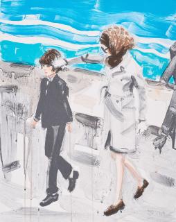 Elisabeth Peyton - John and Jackie.