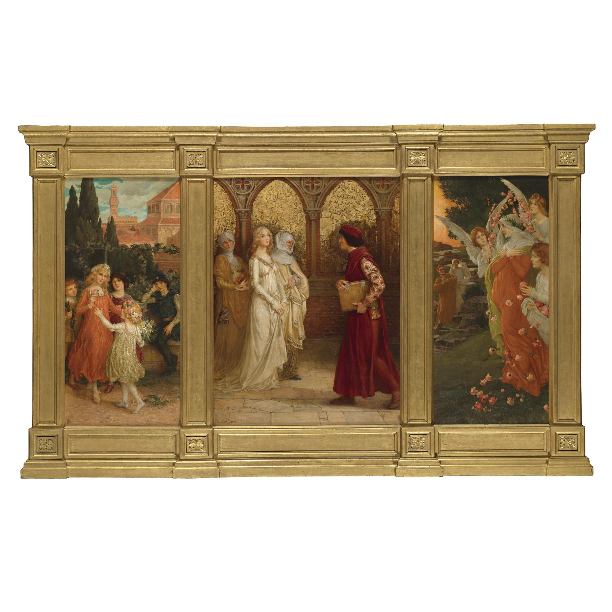 Elisabeth Sonrel - French Scenes From Dante Alighieri\'S “La Vita Nuova”