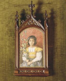 Elisabeth Sonrel - Portrait of a Young Girl